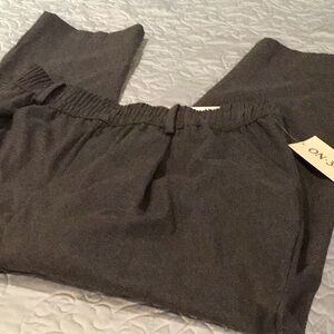 On 34th Gray Relaxed Fit Pull on Dress Pants